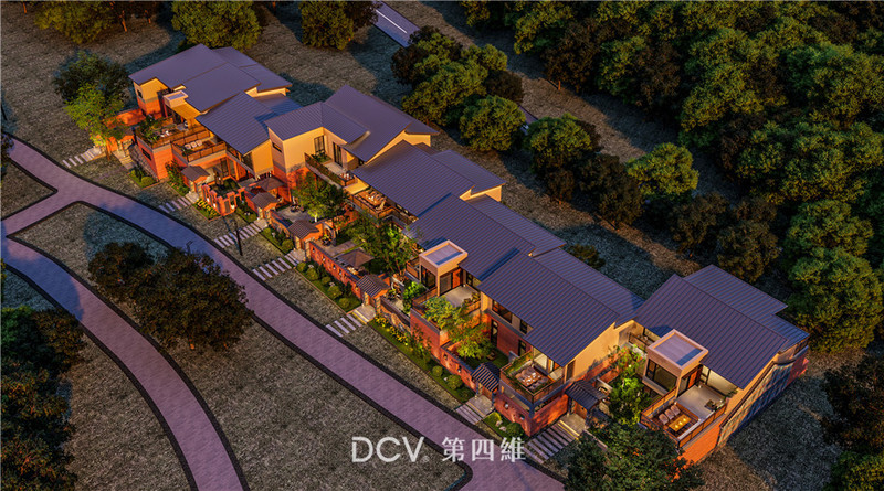 西安·蓝田揽月谷乡村民宿改造丨中国西安丨DCV 第四维-22