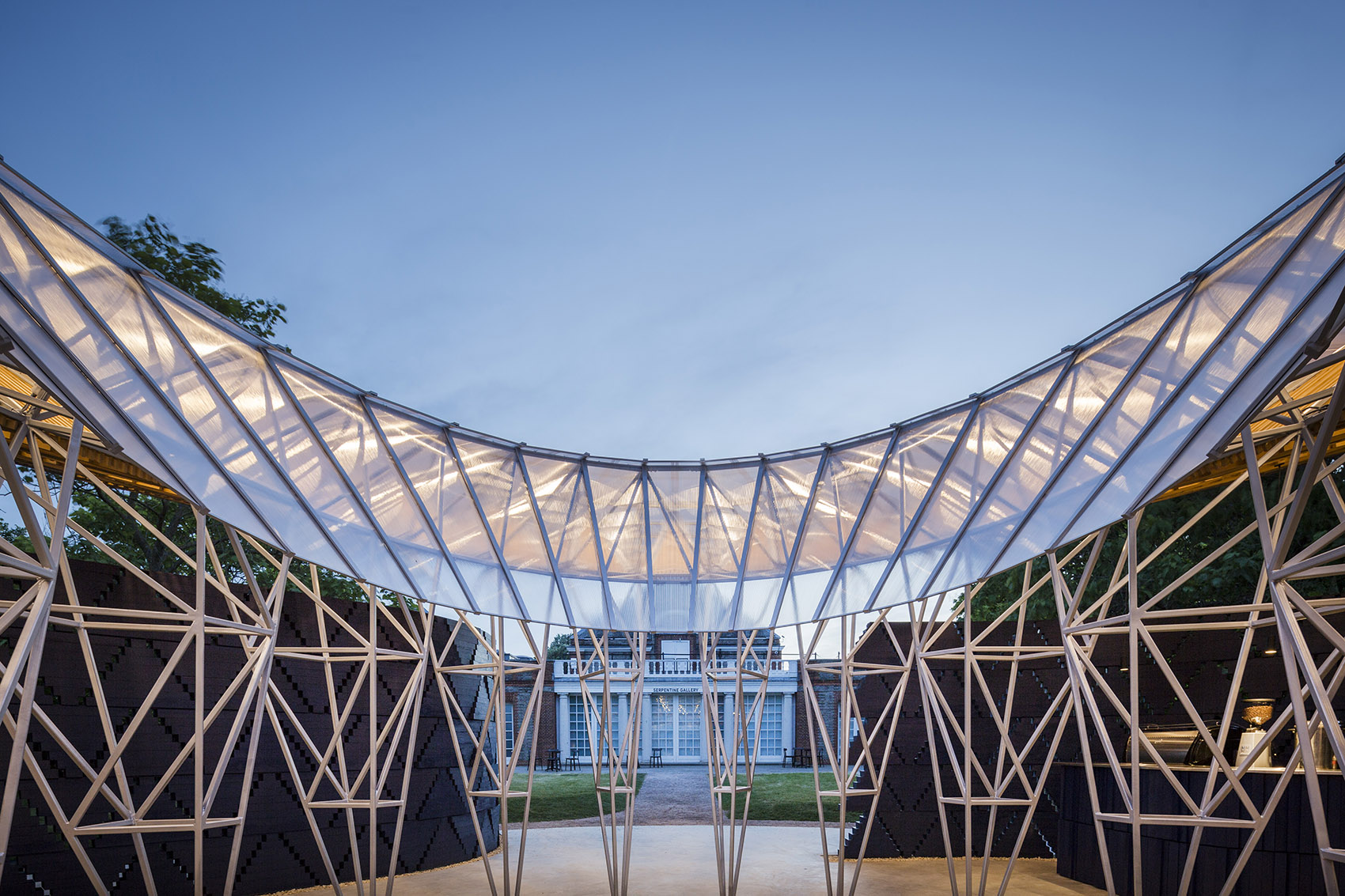 蛇形展厅2017，伦敦 / Kéré Architecture-82