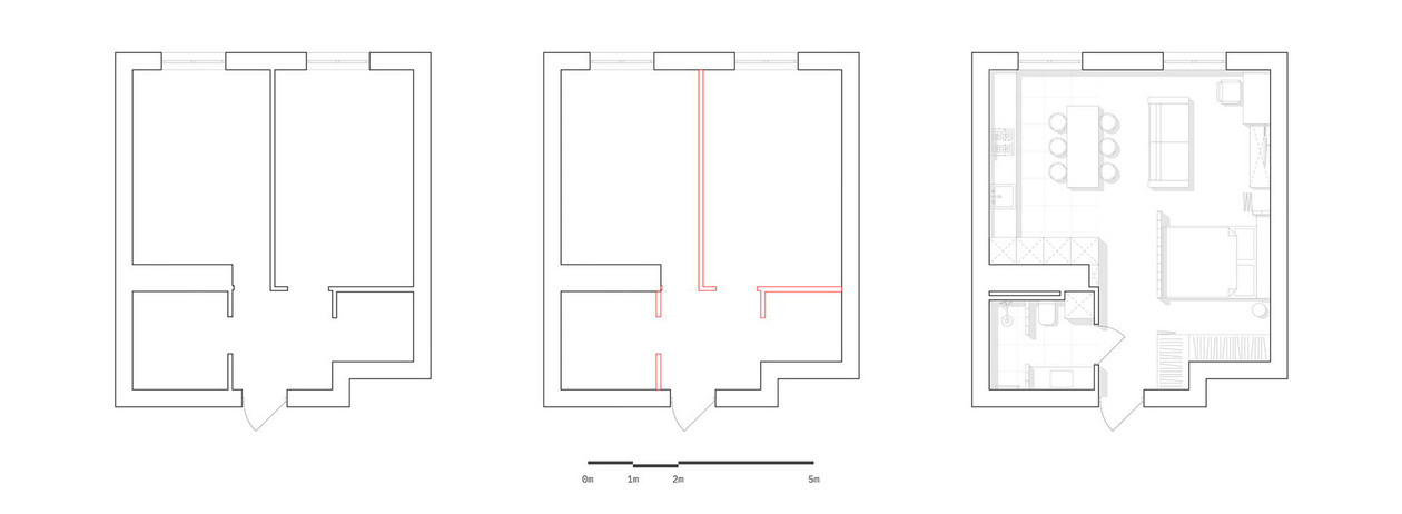 40㎡开放式空间设计-19