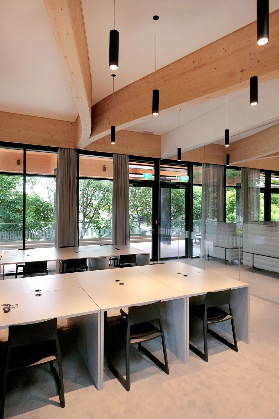 Gymnasium Neubiberg 中学扩建丨德国丨Peck.Daam Architekten-17