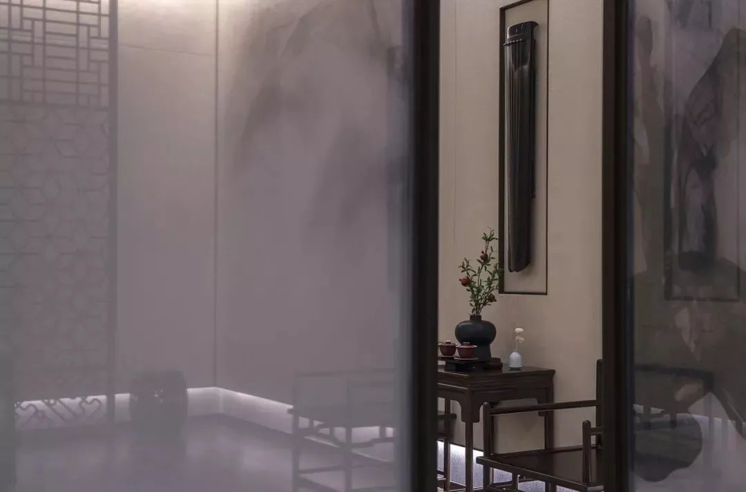 融创南昌·玖玺台销售中心 | 现代简约中的艺术与自然共生-54