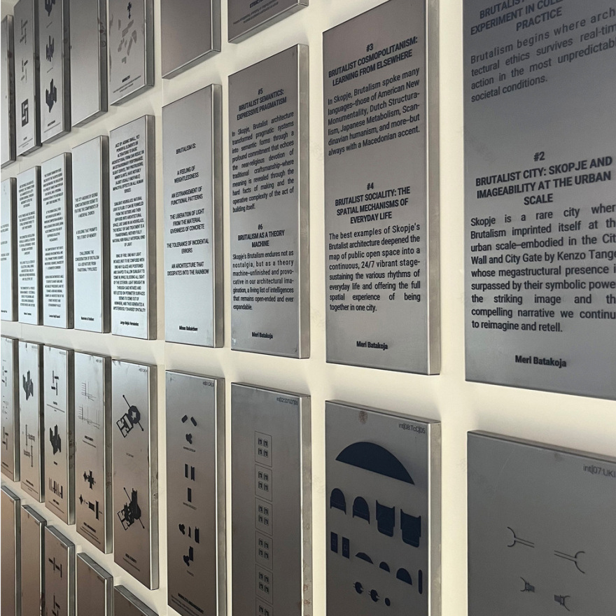 North Macedonia Pavilion at the Venice Architecture Biennale Revisits the Brutalist Architecture of Skopje-25