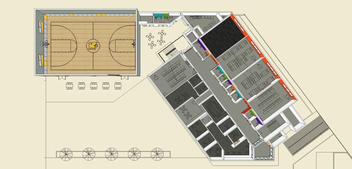 洛杉矶 Stella 中学丨美国洛杉矶丨Berliner Architects-15