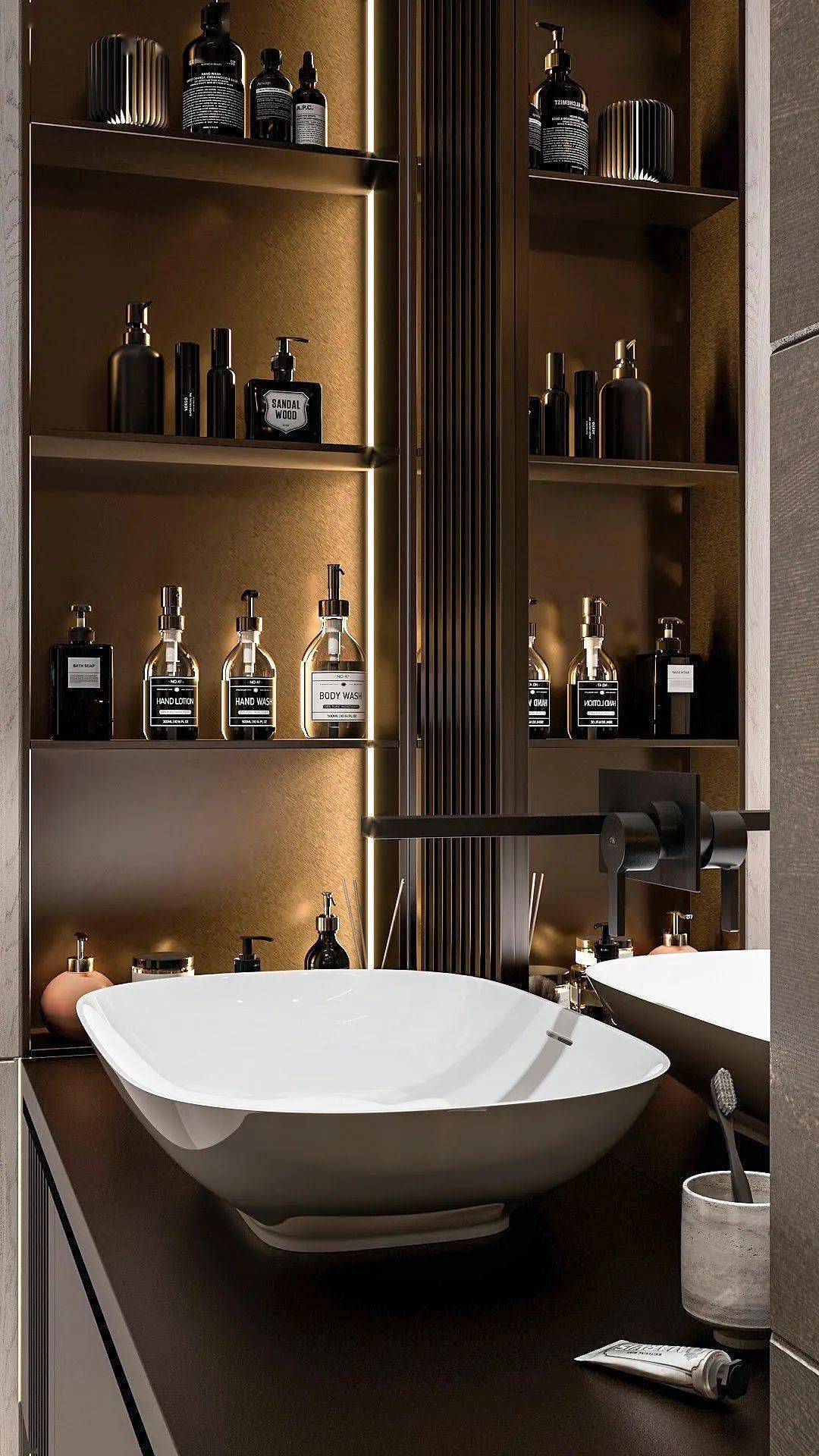 现代简约轻奢公寓丨俄罗斯丨POLINASTUDIO.PRO-39