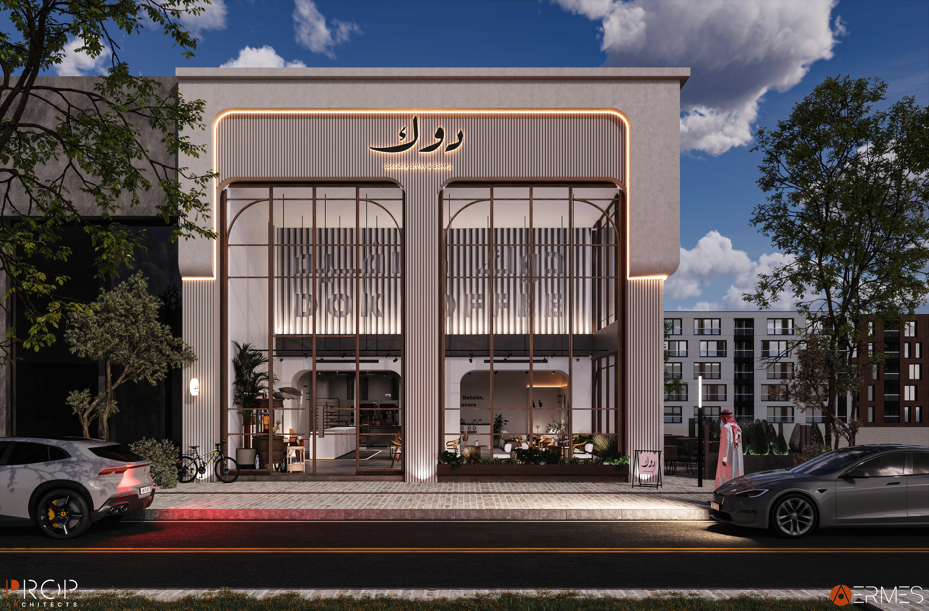 多科咖啡馆丨沙特阿拉伯丨PROP & AERMES ARCHITECTS-24