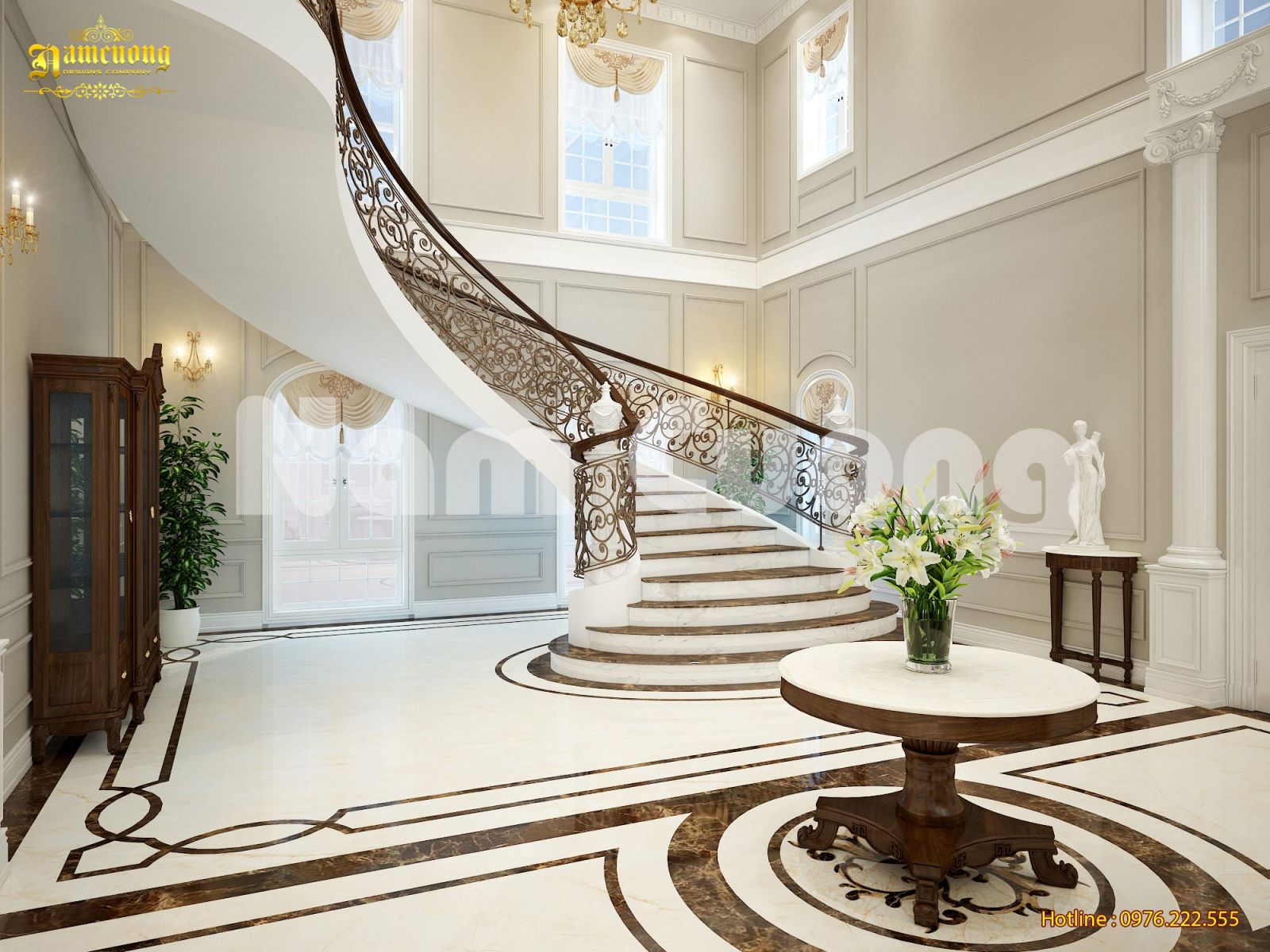 Marsand 棉麻打造的古董风格四层办公楼设计-9