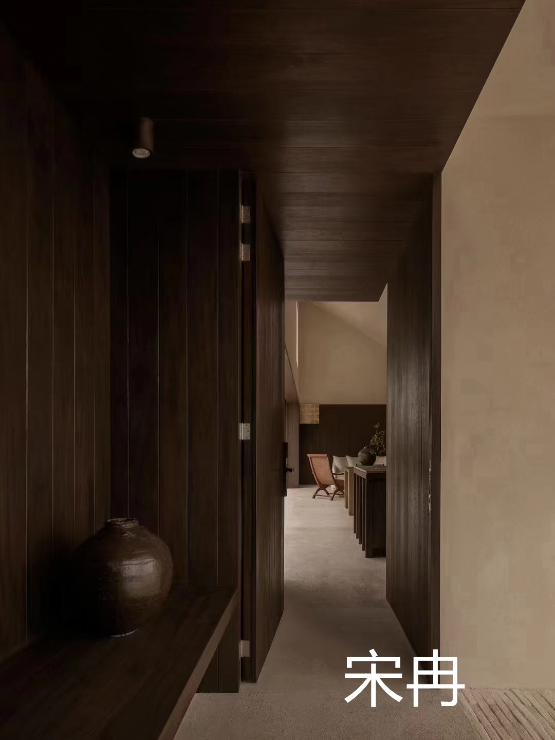 喜欢的住宅空间，沉静 自然 质朴的空间氛围营造-3