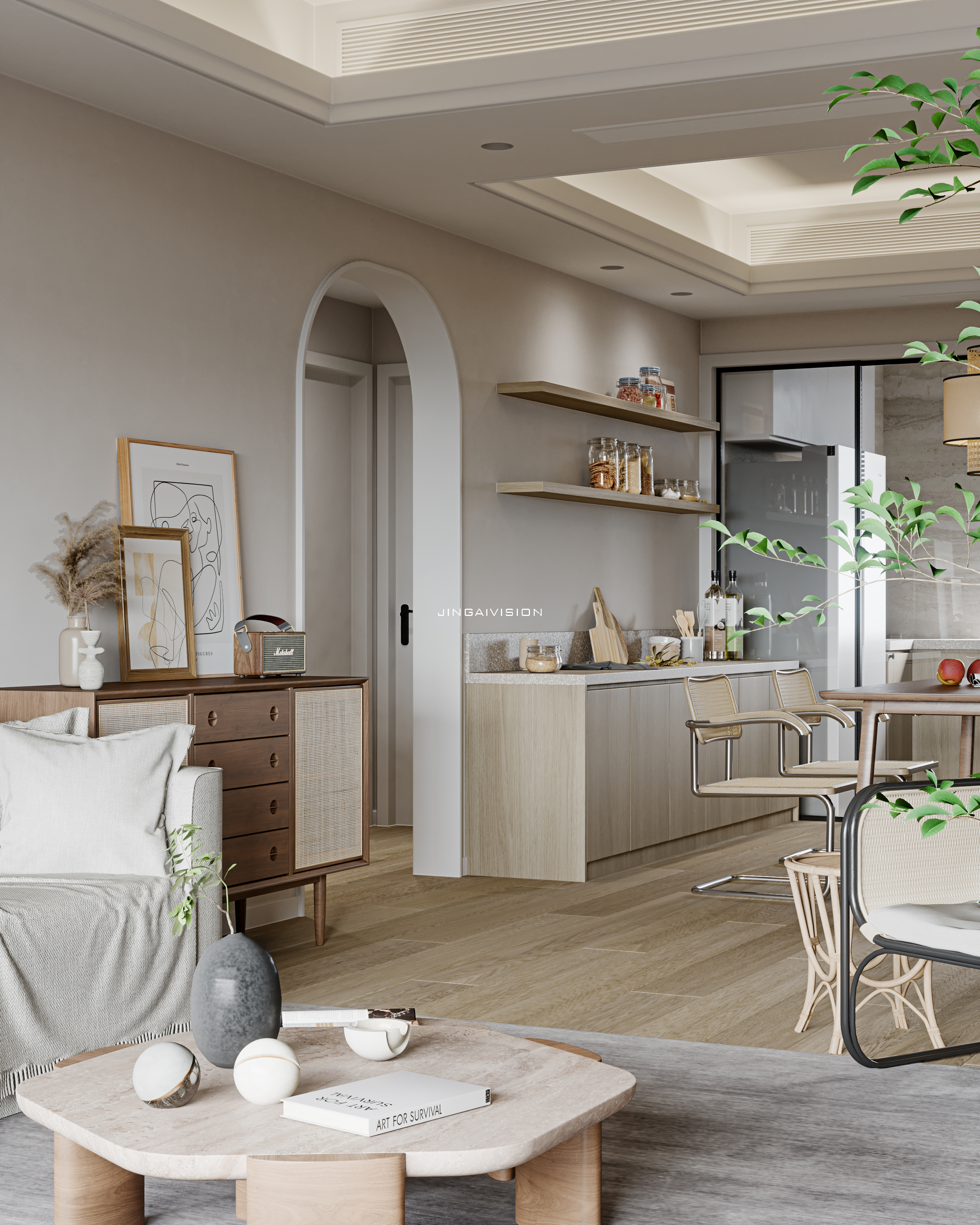 简约风格打造寂静家居空间-15