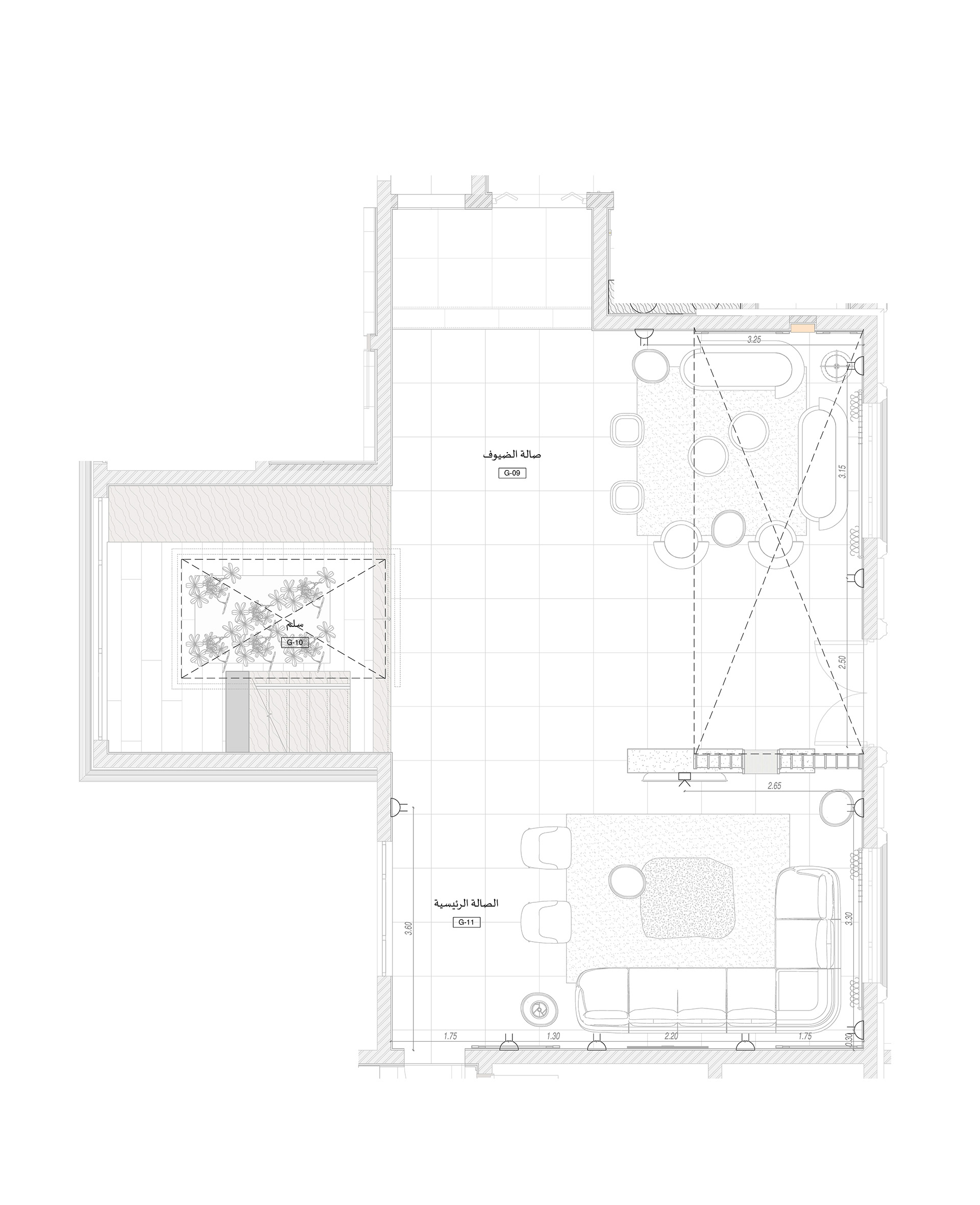 M·K· Classic Villa 室内外设计丨沙特阿拉伯丨Bariq Consultants-76