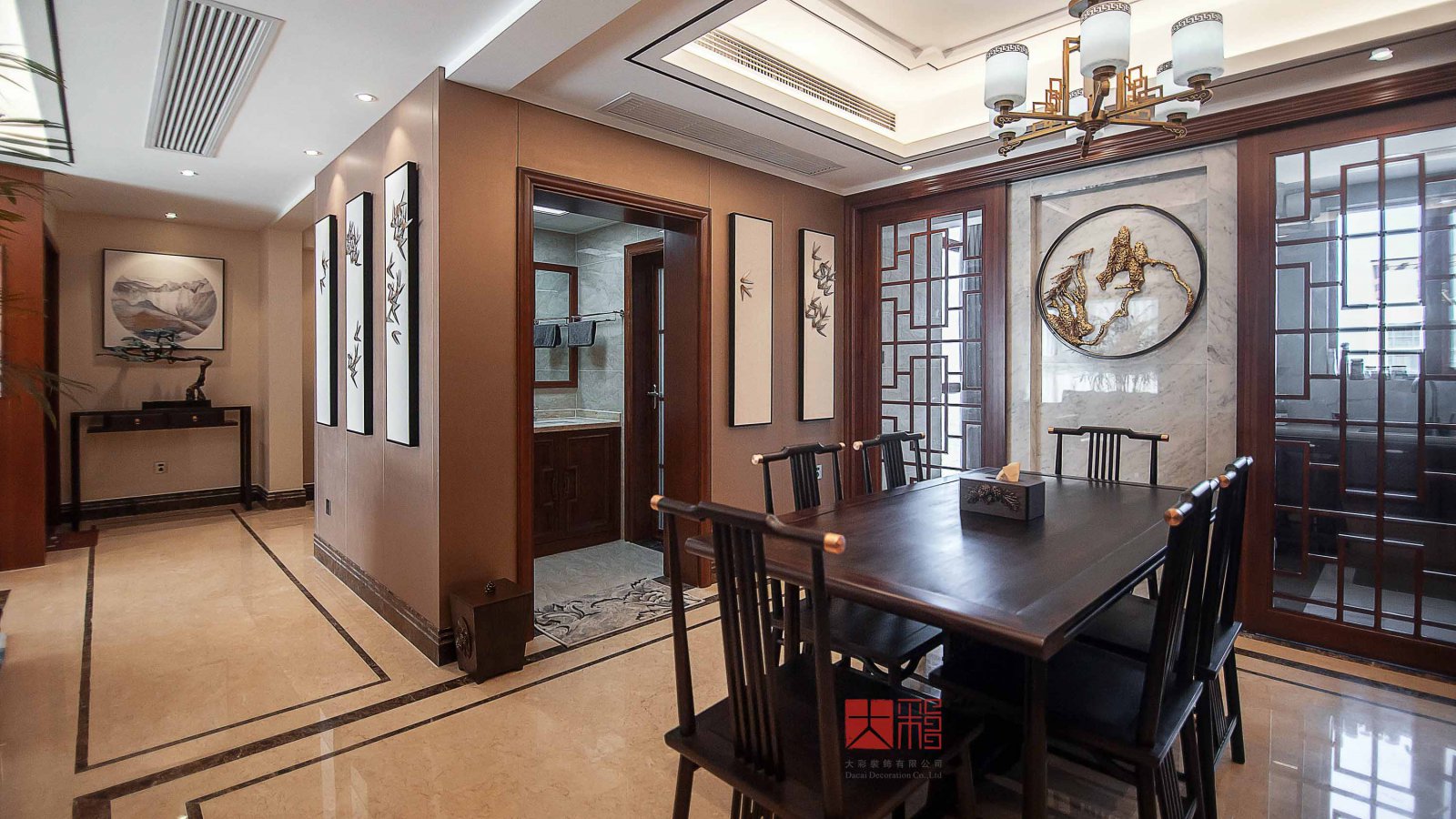 御景豪庭新中式住宅-19