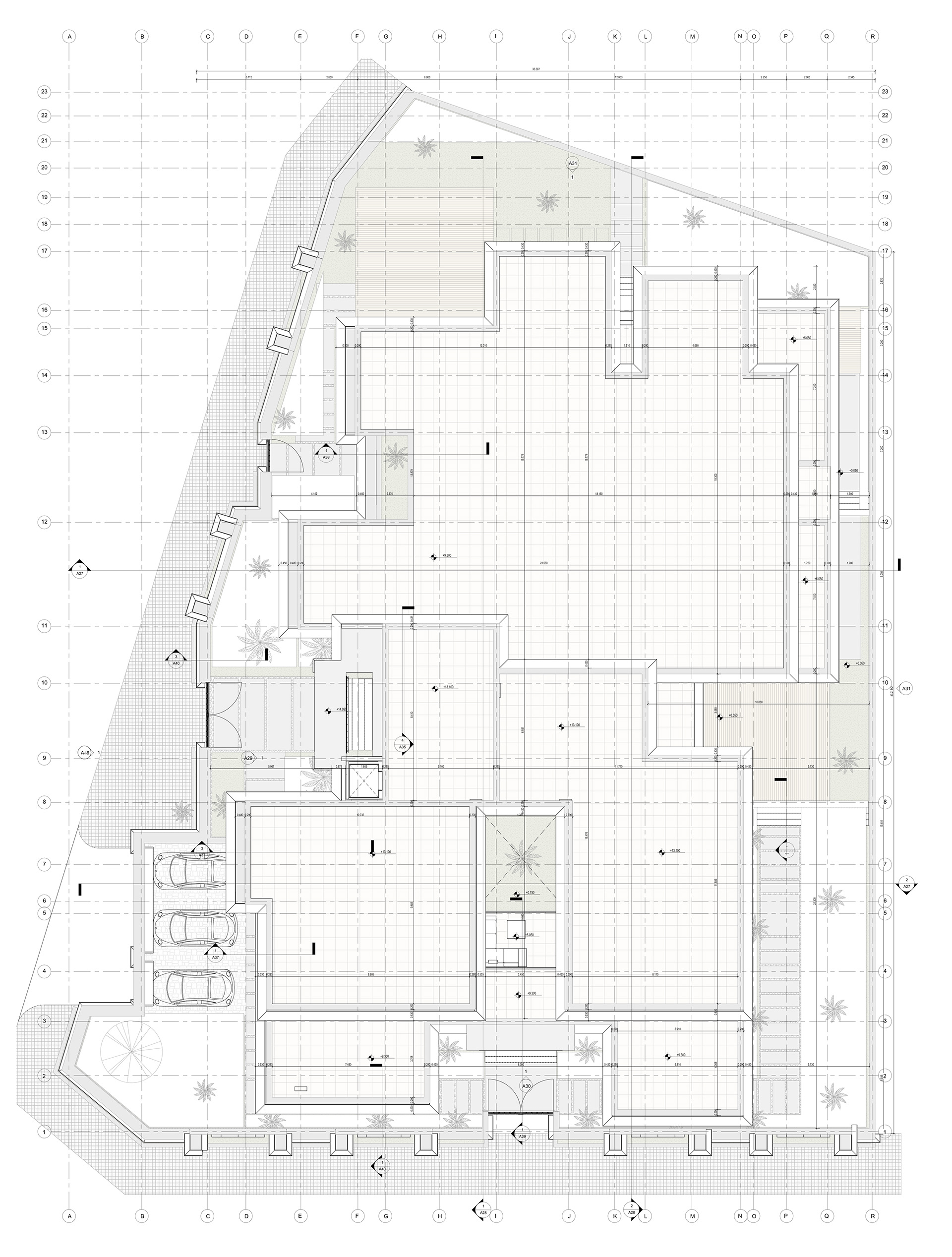 别墅图纸丨沙特阿拉伯吉赞丨PROP & AERMES ARCHITECTS-16