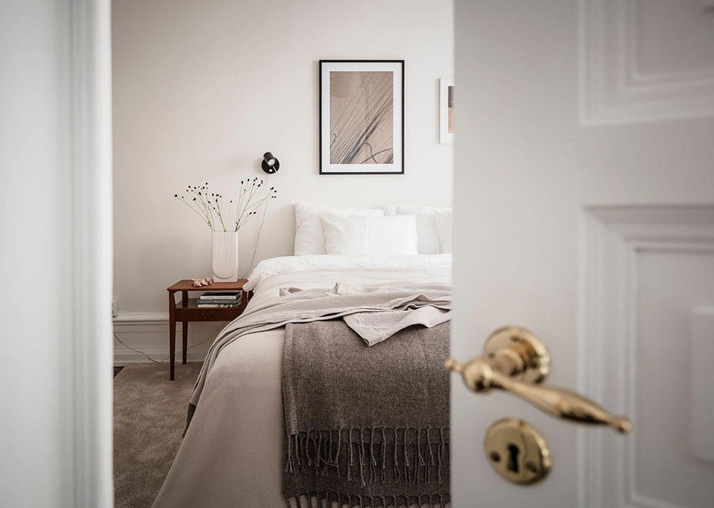 优雅神秘的斯堪的纳维亚风格公寓-15