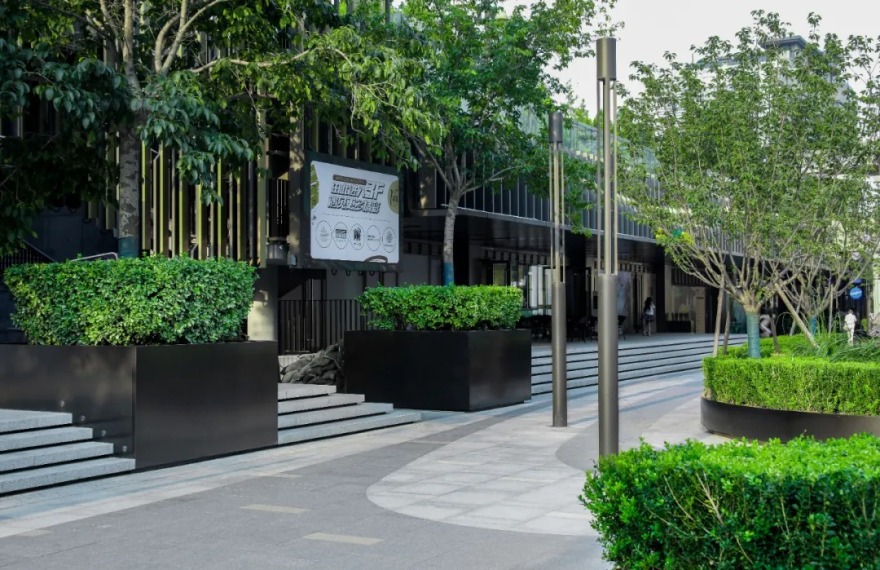 UMS里表都会丨北京朝阳区三元桥里巷InStreet 景观设计 丨中国北京-49
