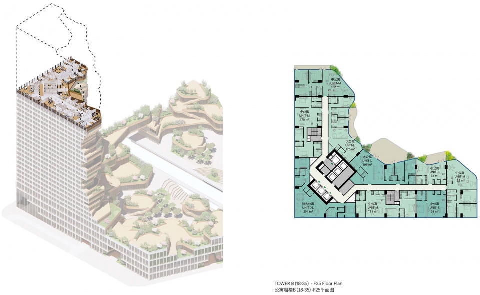 MVRDV为南京江北新区中央商务区打造自然宜居的“绿洲”住宅-14