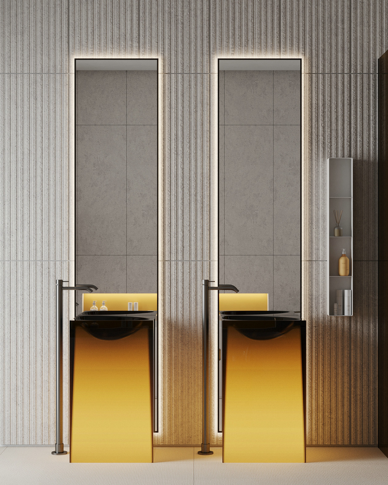 高级灰色系公寓设计-12