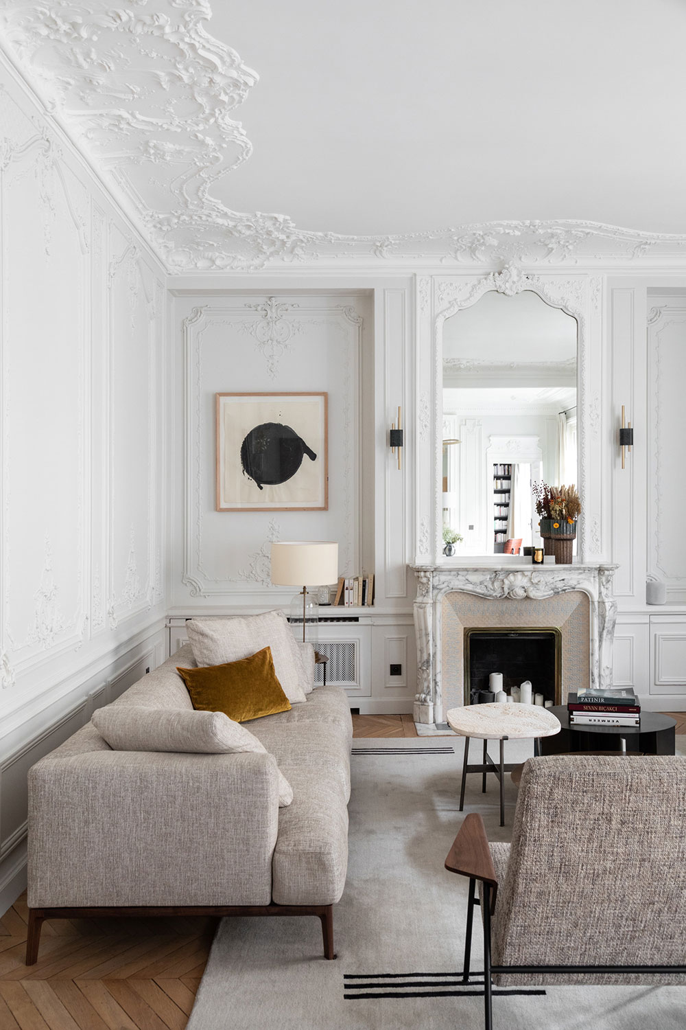 巴黎中心哈斯曼建筑优雅公寓设计-9