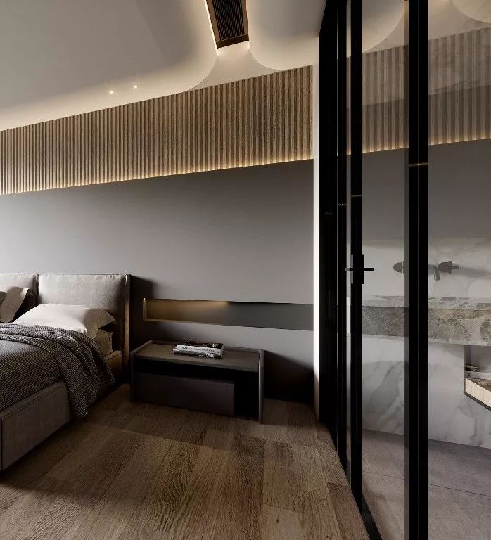 上海 169㎡极简平层，温暖人文家居设计-32