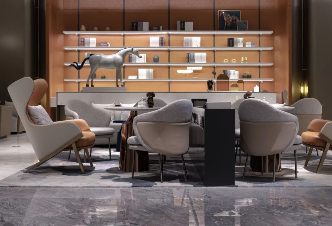 株洲伊景湾营销中心——现代与传统交融的沉浸式空间设计-37