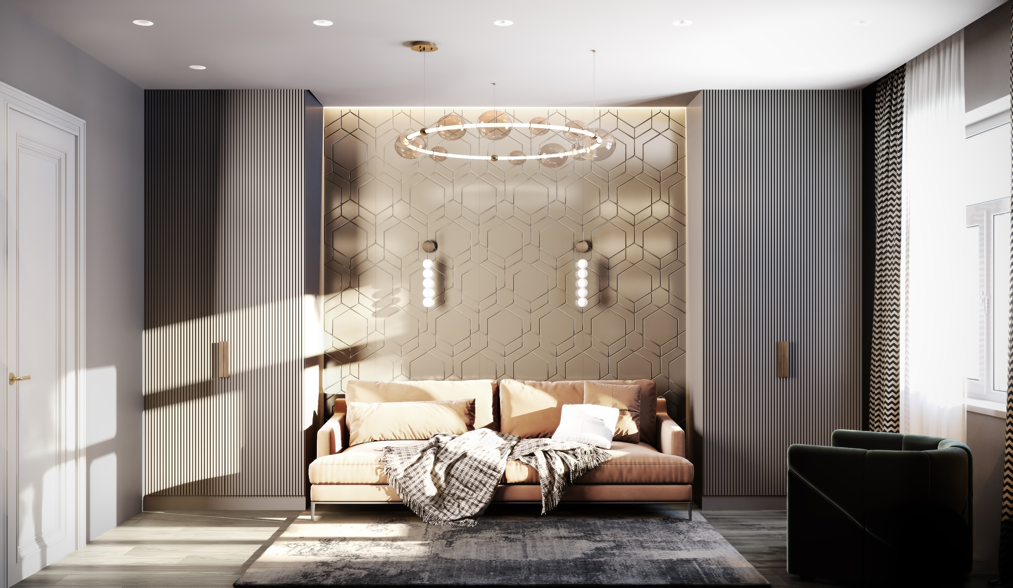 Visualization of an apartment in Moscow-14