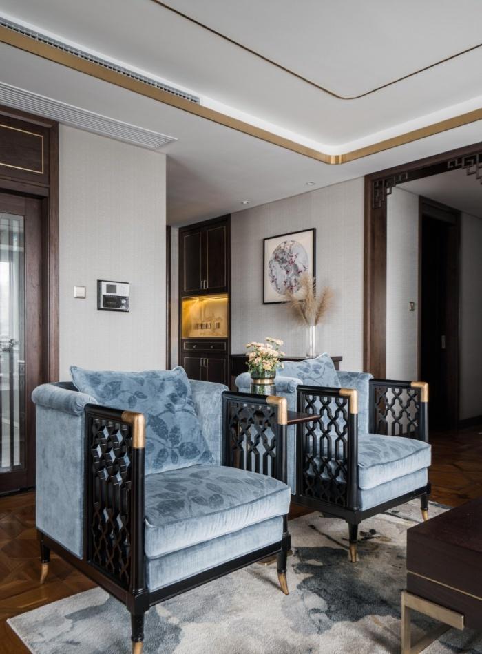 都市中的古韵雅居——新中式风格室内设计-6