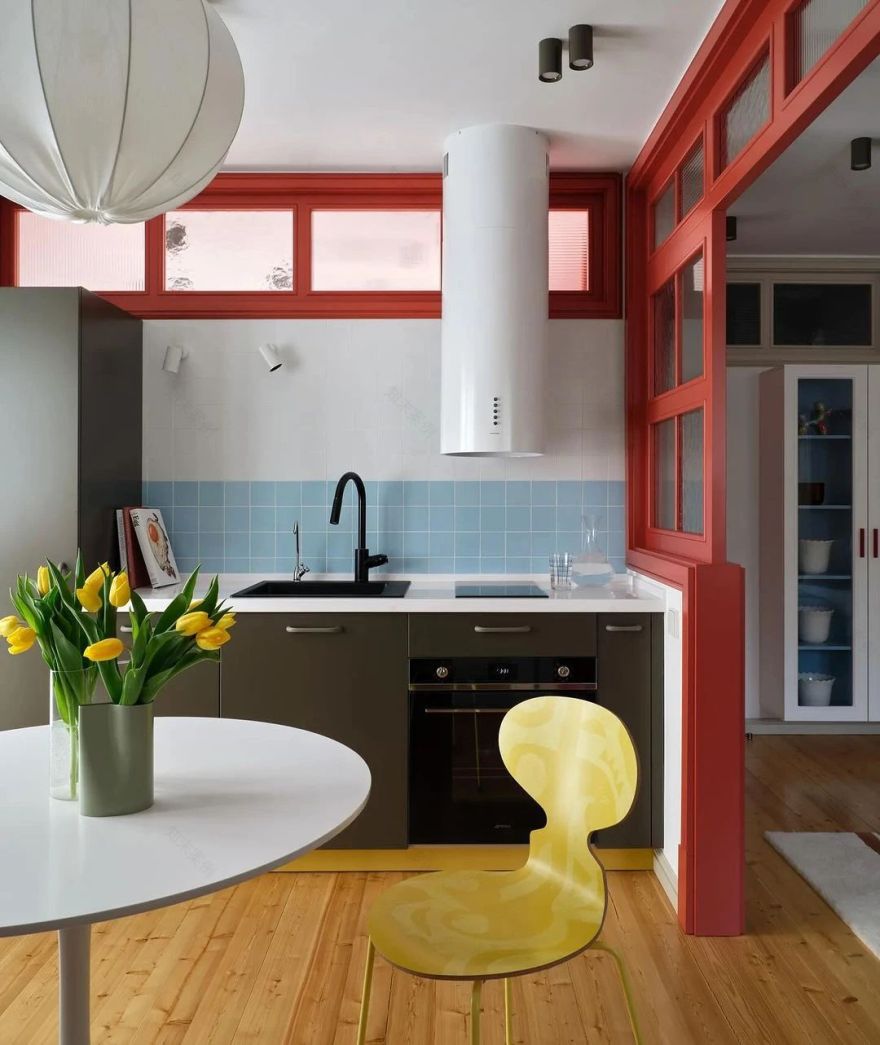 39㎡色彩小宅丨Studeco Design-20