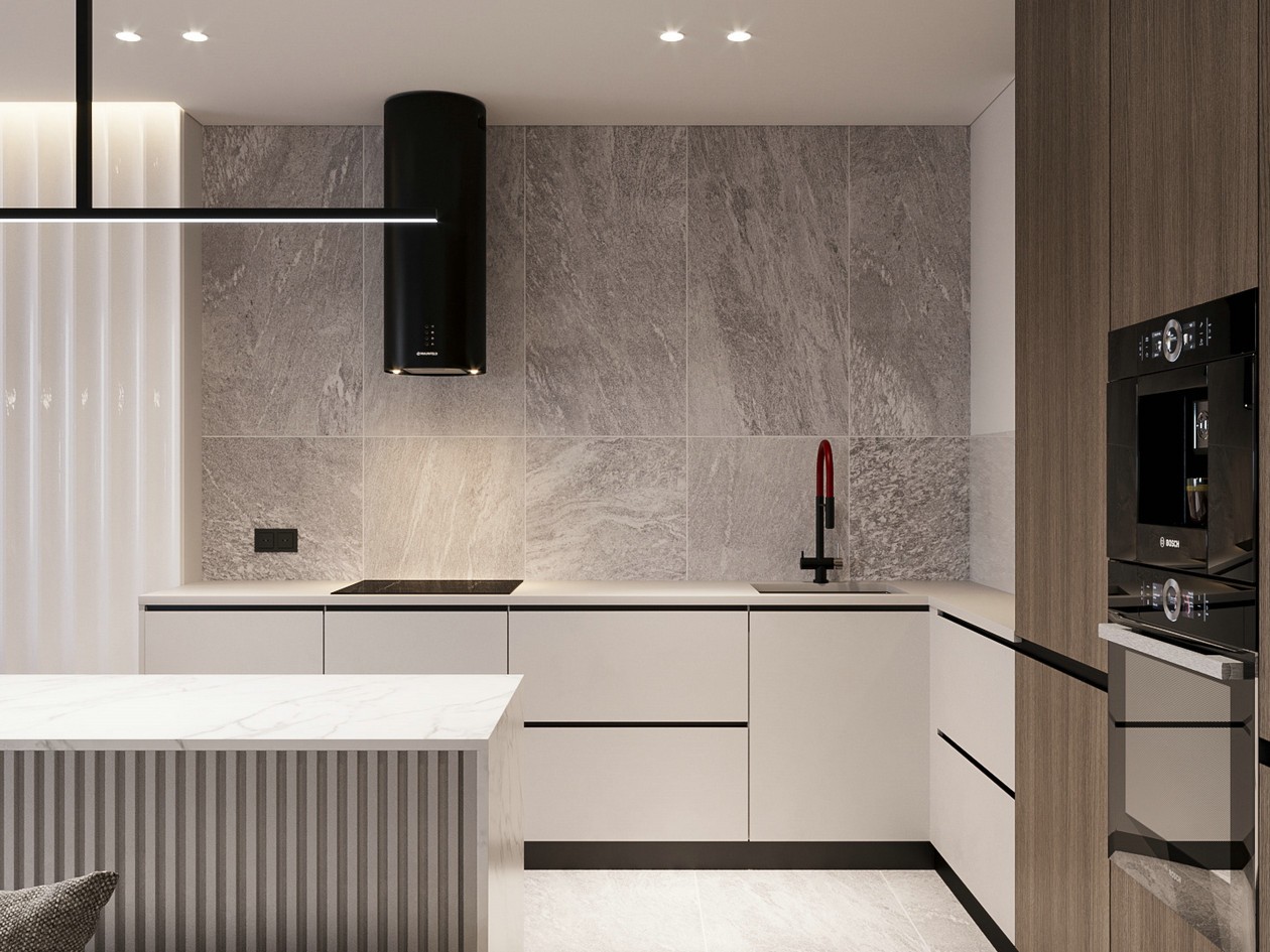 灰色系简约风公寓 既纯粹又有序的生活-10