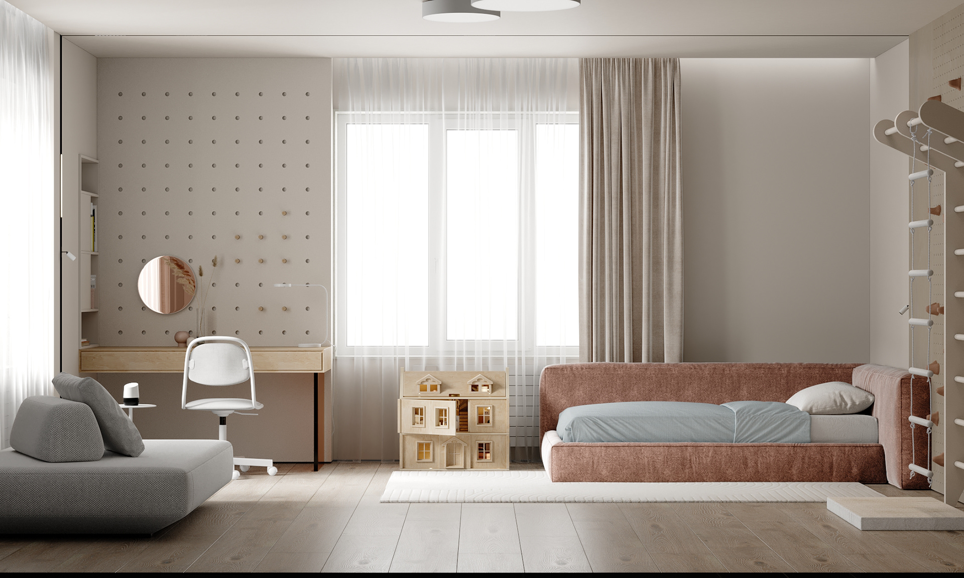 灰色系公寓设计 精致与个性并存-13