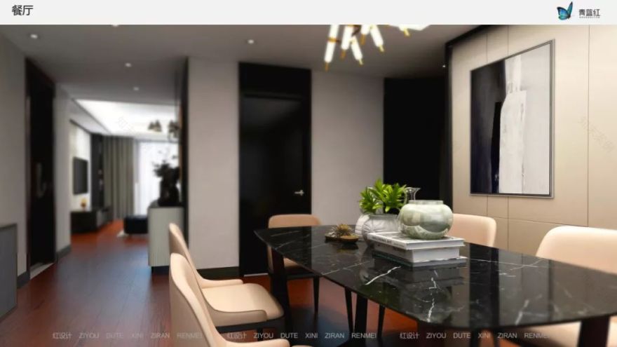 兰轩现代简奢风 | 优雅精致,生活与艺术的平衡-35