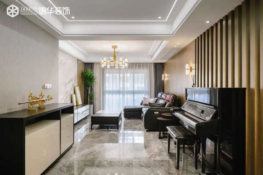 现代简约之家丨江苏锦华装饰-156