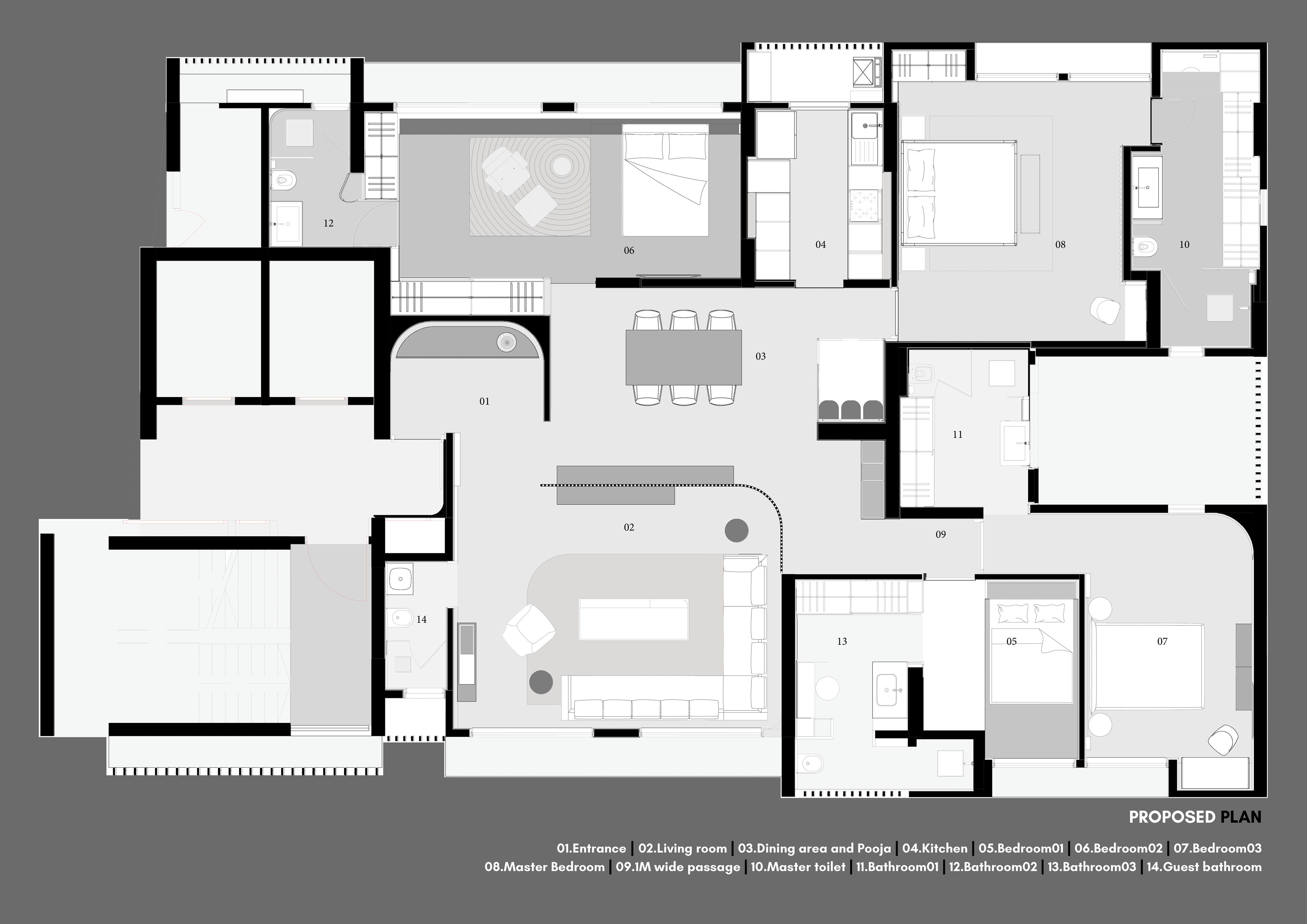 温馨北欧风公寓设计-38