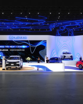 BOOTH LEXUS VMS 2022 CONCEPT