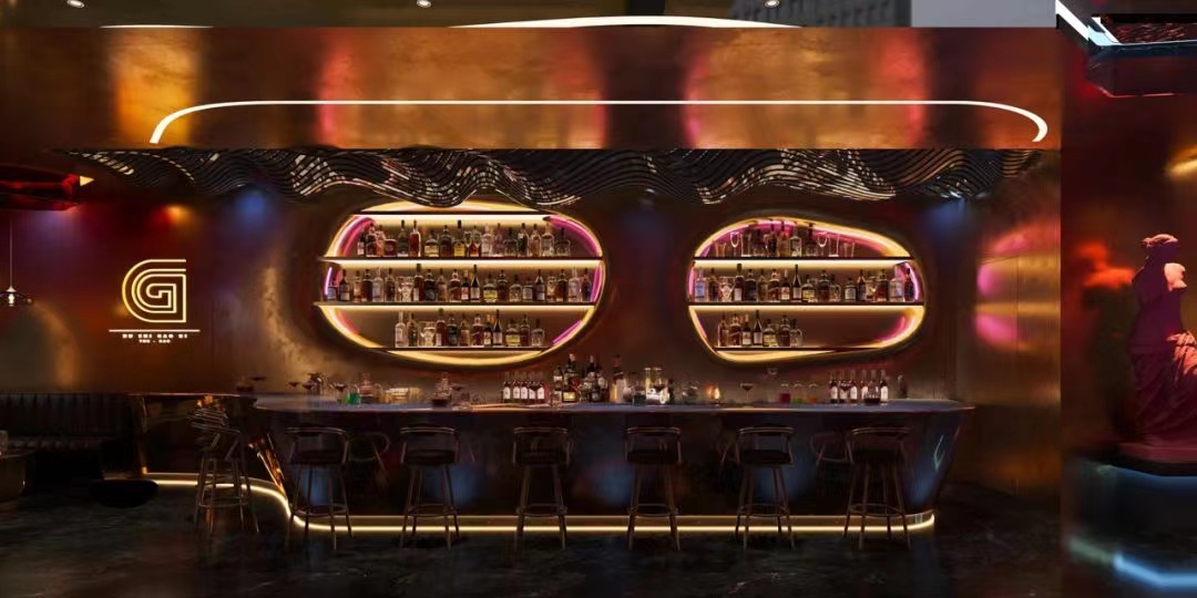 古希腊神话元素注入现代轻奢餐吧设计丨中国青海-7