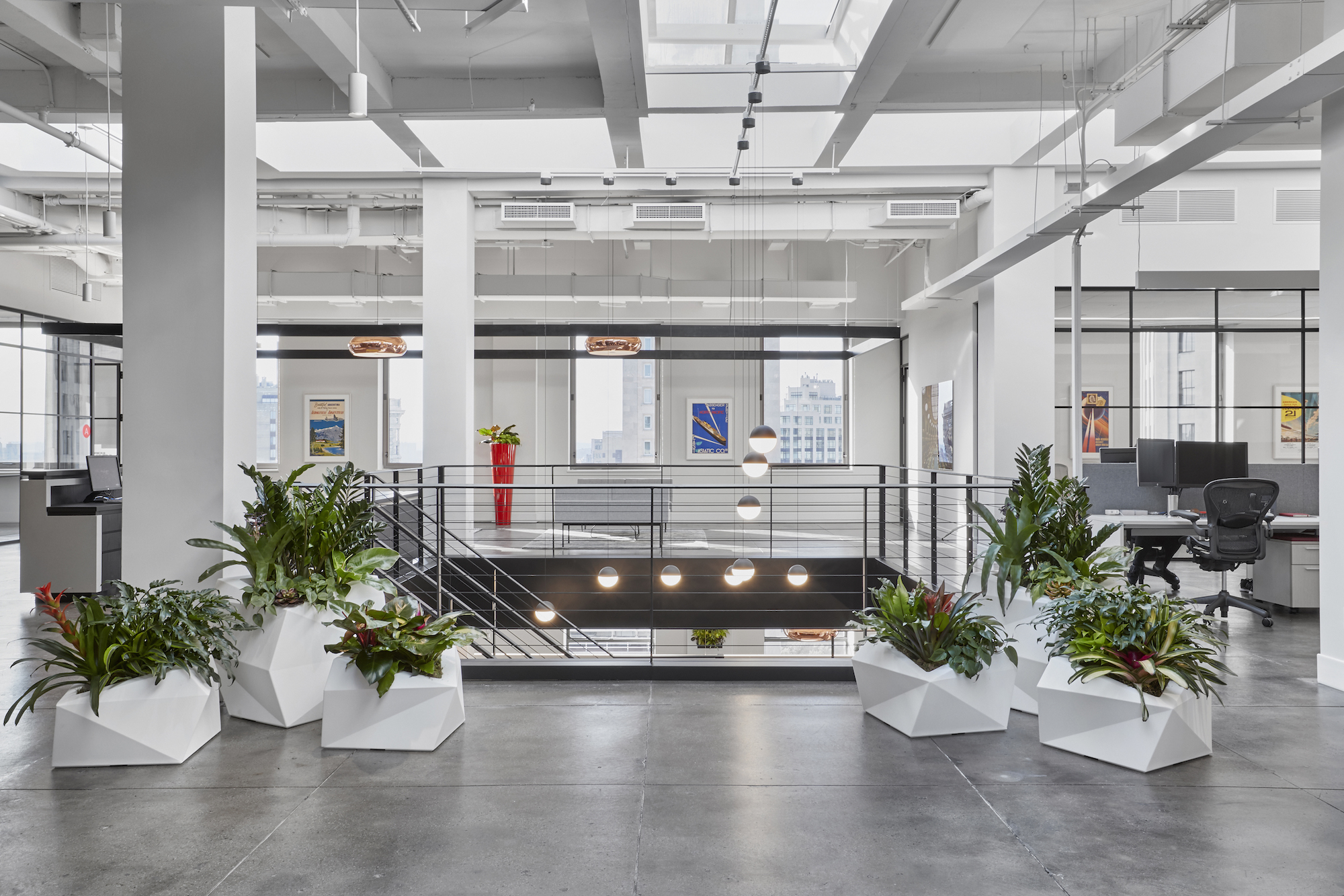 金融巨头 MKDA 的纽约风情办公室设计丨美国纽约-16