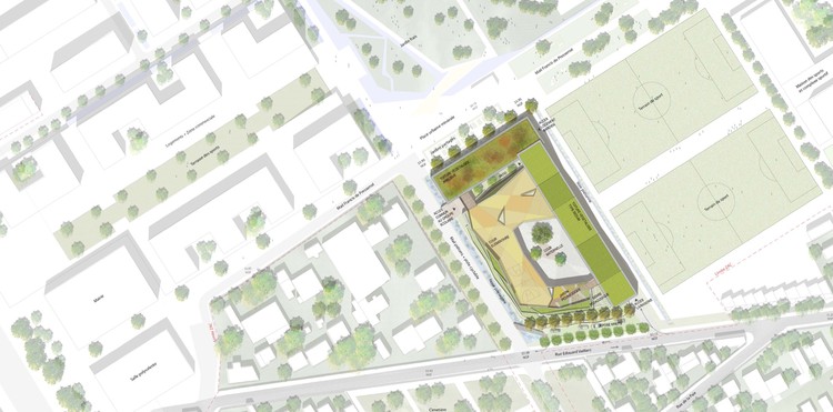 绿意盎然的新校园 · 贝松安吉拉·戴维斯学校-10