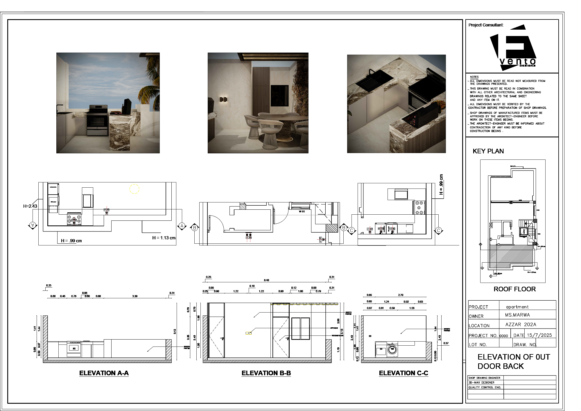 Apartment azzar 202a (Roof floor)-12