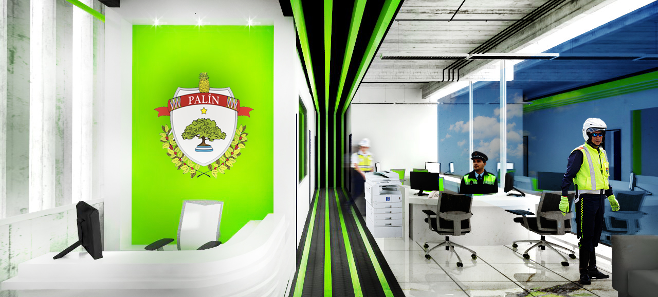 GC Arquitecto 打造的未来派交通警察局办公空间-18