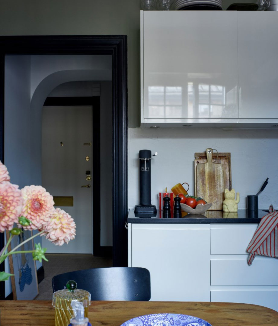 色彩斑斓的斯德哥尔摩公寓-14