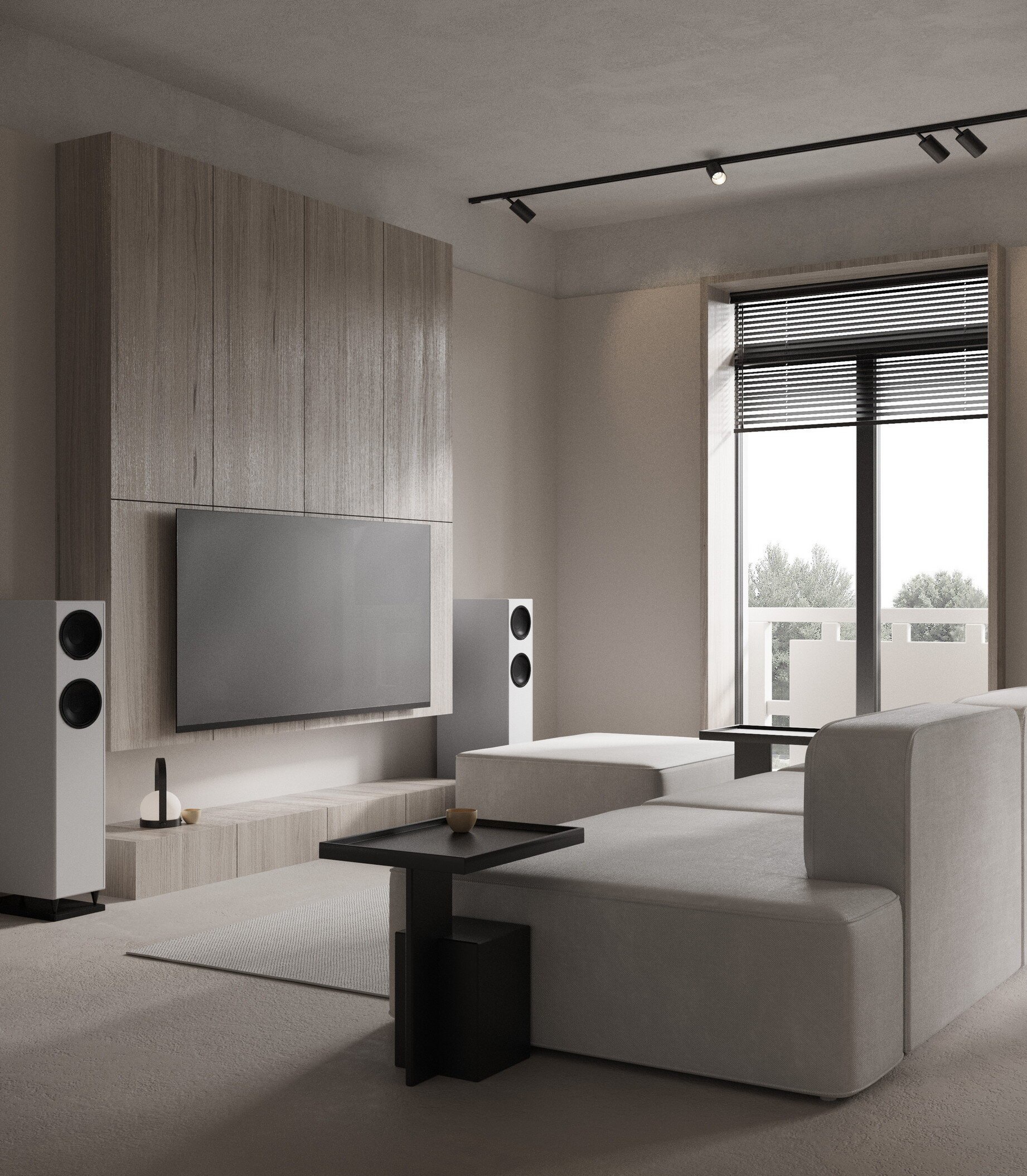 中性色系公寓设计 非凡的生活格调！-0