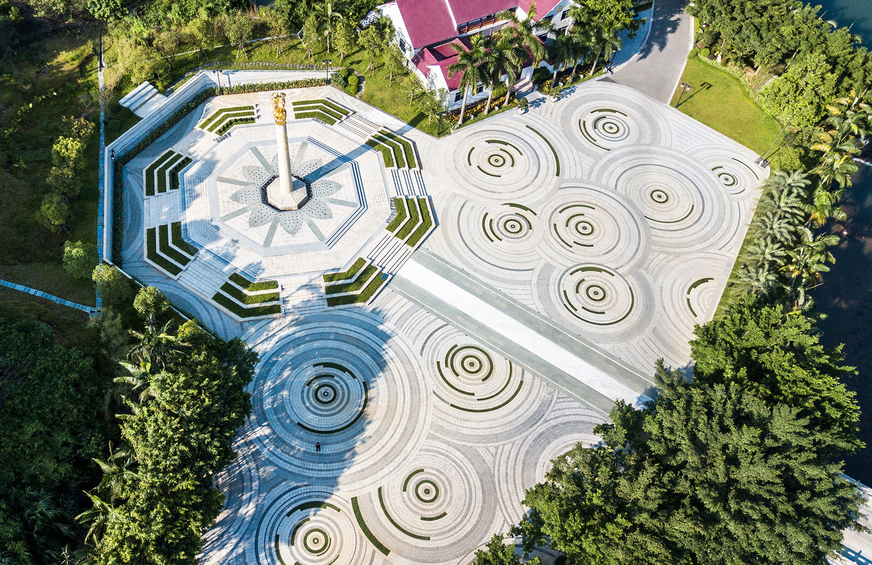 罗浮净土人文纪念园入口公园，惠州 / SED新西林-29