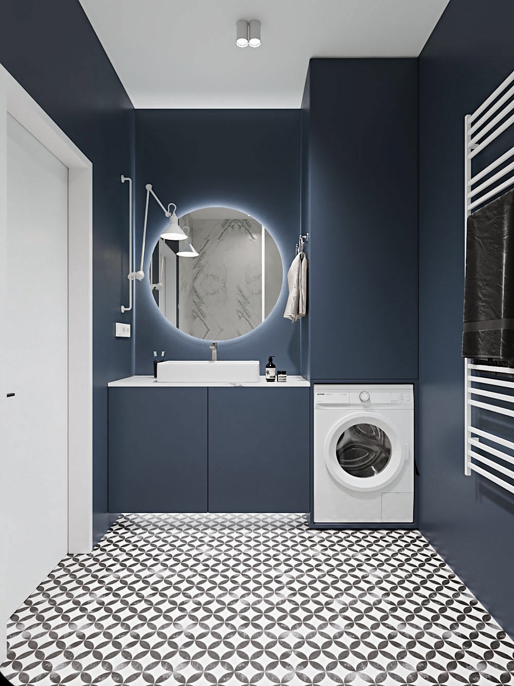 乌克兰 现代简约风公寓设计-13