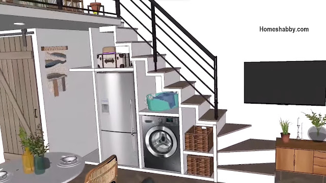 3·6米带卧室阁楼的小房子设计-15