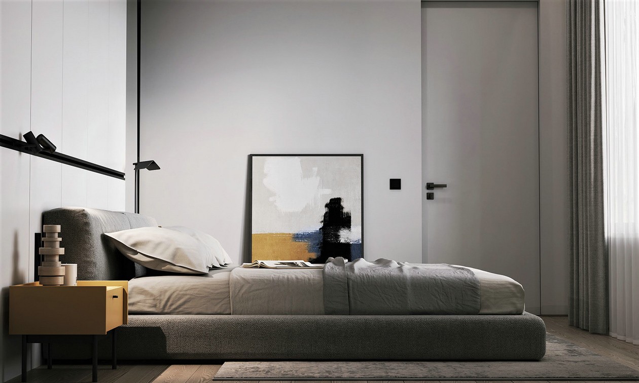 高级灰色系小空间公寓设计-7