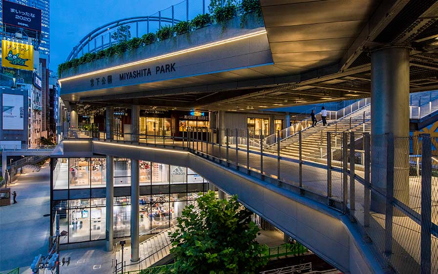 MIYASHITA PARK | 都市計画・マスタープラン | Projects | NIKKEN SEKKEI LTD-9