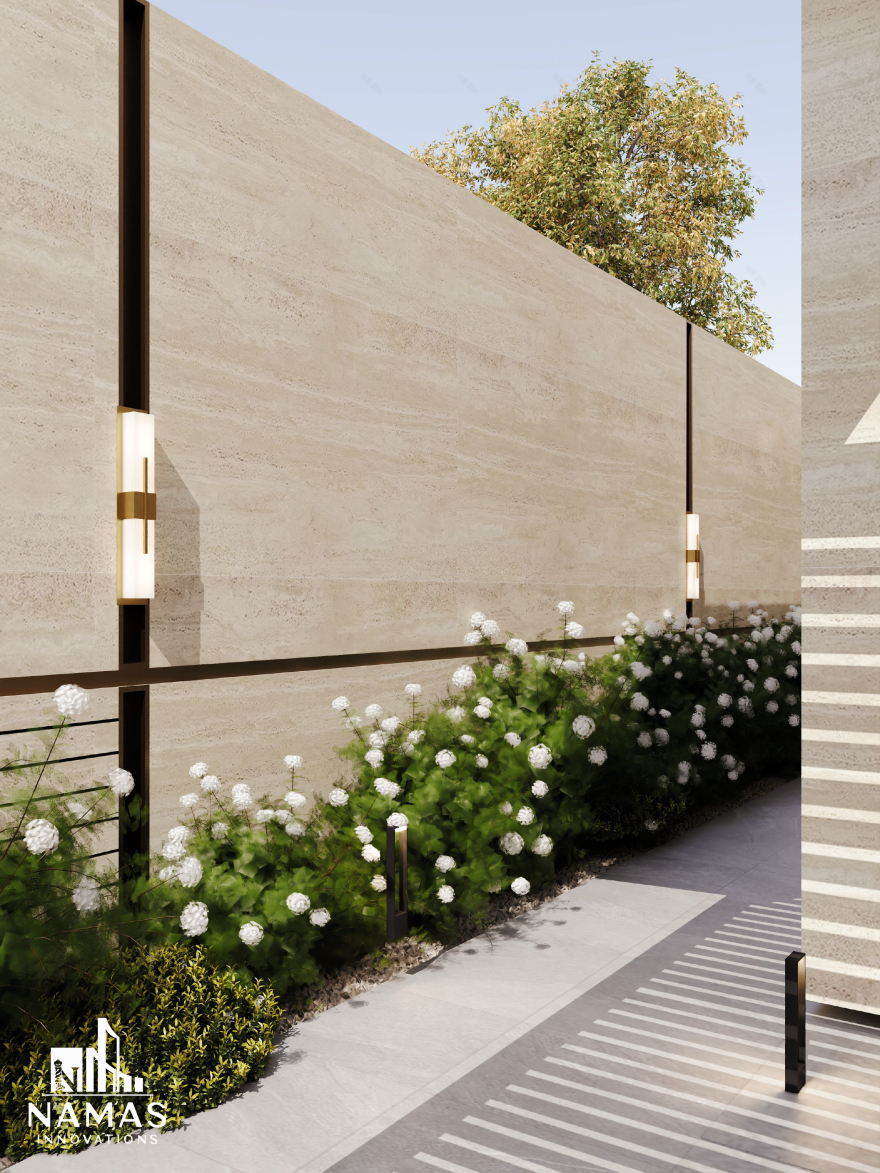 现代简约住宅外立面设计丨沙特阿拉伯丨Namasinnovation-6
