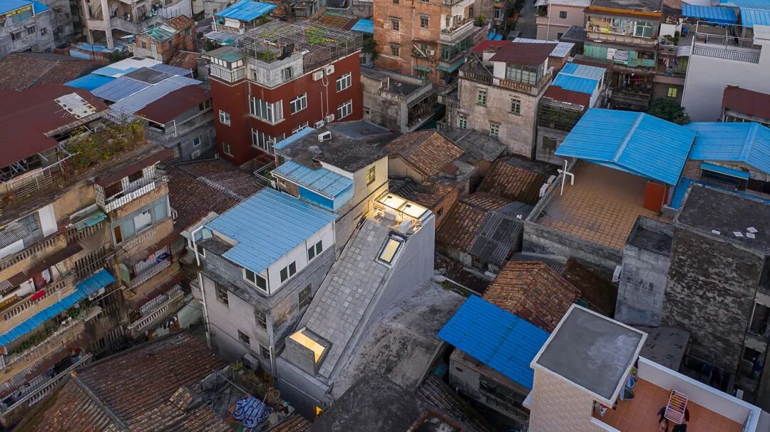 屋顶聚落｜“我们的目光：艺术、人类学与亚洲映像”空间展陈设计-111