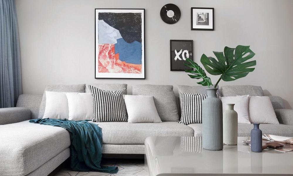 北欧风清新简约家，木色与绿的和谐搭配-0