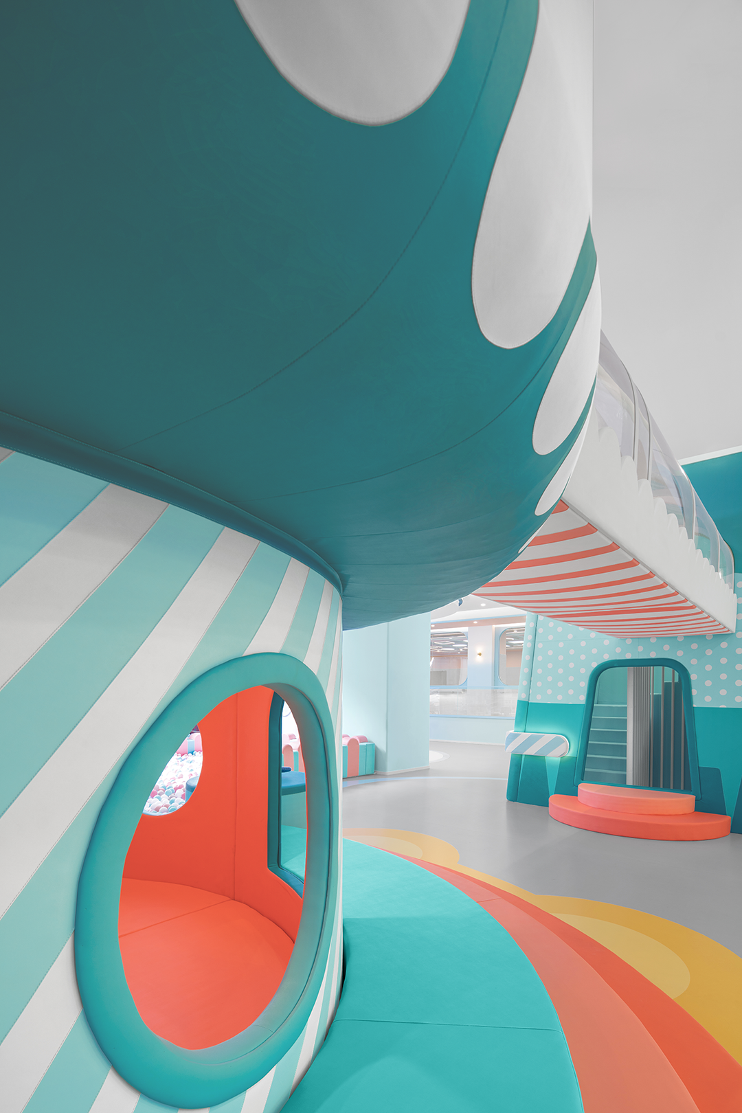 小北亲子游泳俱乐部丨中国上海丨杭州二向箔空间设计-48