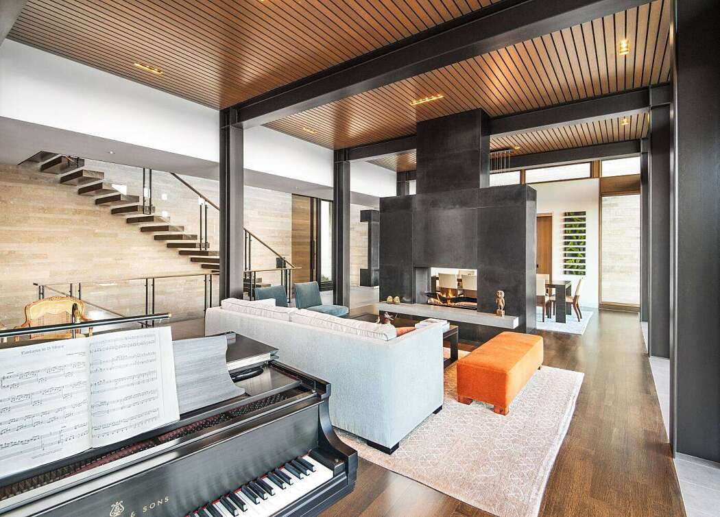 西雅图湖景现代庄园-2