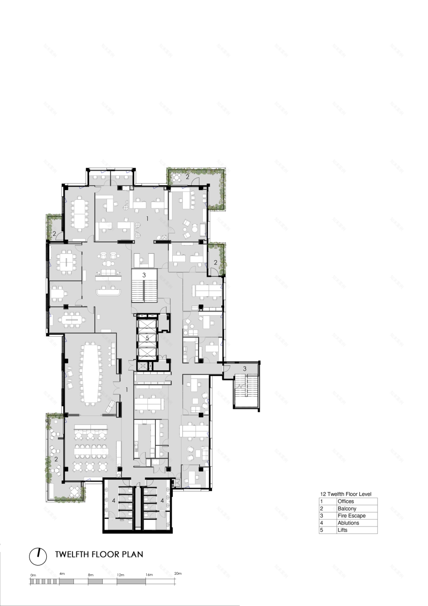 The Bank 混合用途开发项目丨南非约翰内斯堡丨Daffonchio Architects,Imbewu Design-59