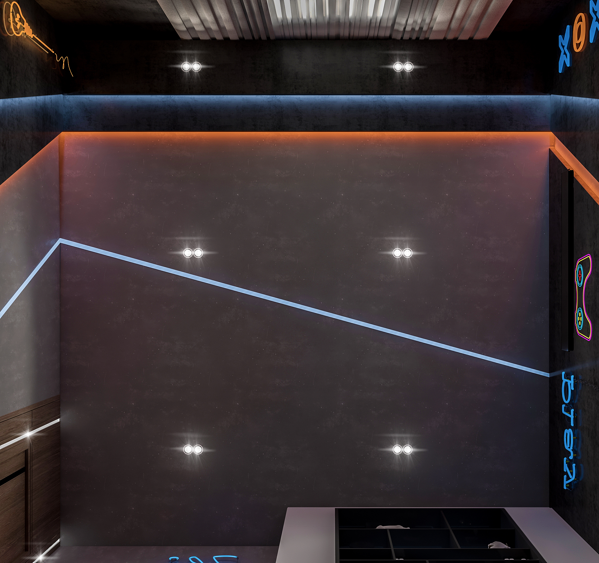 PlayStation Room Design in Kuwait city-6